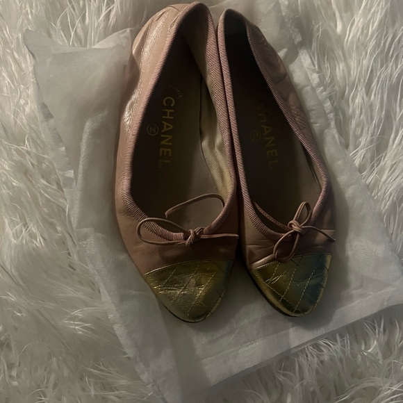 Chanel Flat balerina shoes /size 35(5)👀🔥👍 - Picture 3 of 7